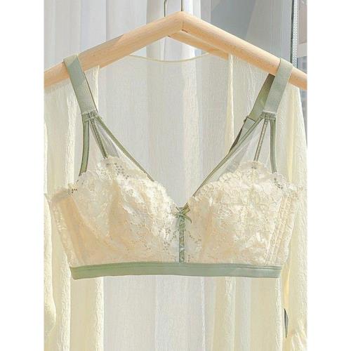 夏季超薄款內衣女大胸無痕顯小胸大碼調整型無鋼圈無海綿文胸罩女