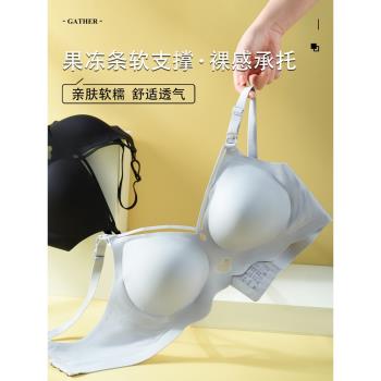 美背無鋼圈產後餵奶孕婦哺乳內衣