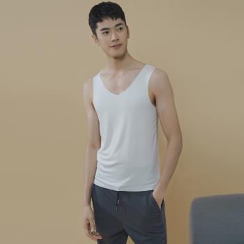 莫代爾潮流無痕透氣吸汗男士背心