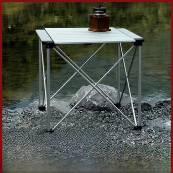 戶外折疊鋁合金蛋卷桌子超輕小型便攜式戶外折疊桌椅野餐露營用品