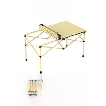 佳之釣戶外折疊桌椅輕量便攜式露營桌椅套裝蛋卷桌子C野餐裝備用