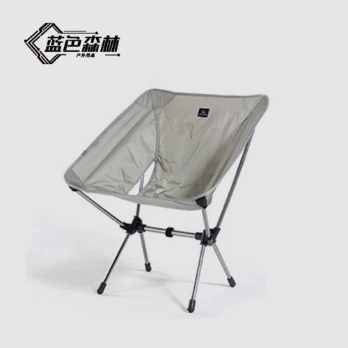 tillak戶外月亮椅折疊輕量化椅子戰術馬扎凳子高背躺椅厚實舒適小