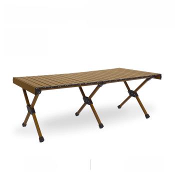 折疊桌椅野餐桌便攜式地攤燒烤桌可折疊露營鋁合金蛋卷桌