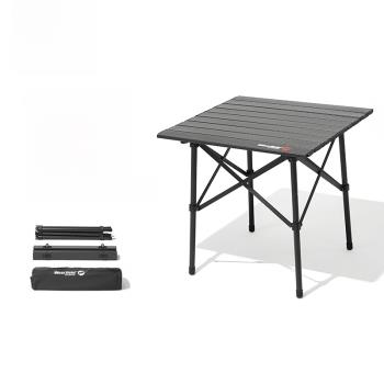 我飛戶外折疊桌子便攜式露營蛋卷桌鋁合金輕量化野餐野營桌椅裝備