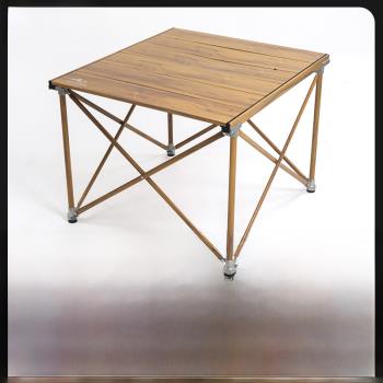 山約戶外鋁合金蛋卷桌折疊桌椅便攜式升降桌子野餐桌子椅露營裝備
