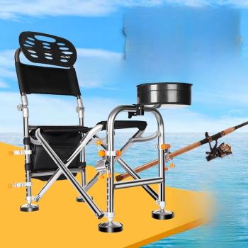 蒙太一【坐躺兩用】釣椅全套多功能歐式釣魚椅全地形折疊凳便攜漁