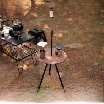 戶外折疊小圓桌輕量化便攜式可升降桌子茶幾餐桌野營露營咖啡桌