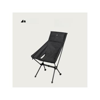 山趣戶外鋁合金月亮椅輕量便攜式可折疊少兒椅沙灘釣魚露營月亮椅