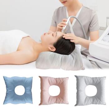 1PC Massage Pillow Face Down With Hole Square Back Neck Rest