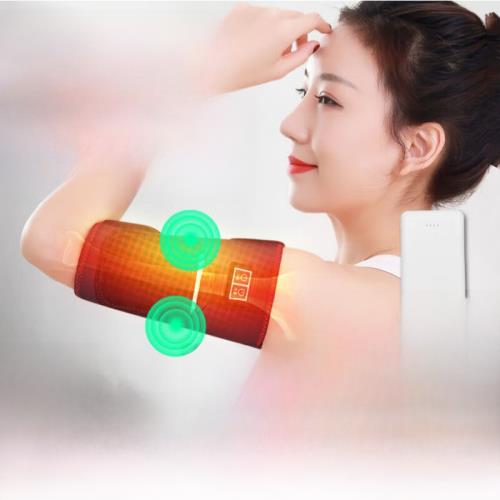 手臂按摩器護胳膊儀熱敷護套保暖加熱小臂發熱電加熱器材家用熱敷