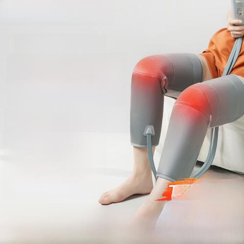 科普菲腿部按摩器大小腿按摩儀美腿儀空氣波氣囊揉捏擠壓加熱腿肚