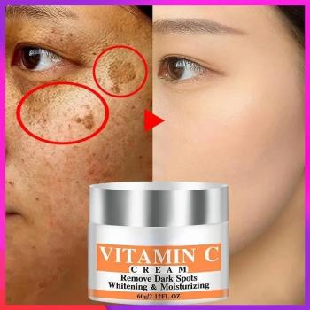 Newest Vitamin C Whitening Facial Cream Repair Fade Freckles