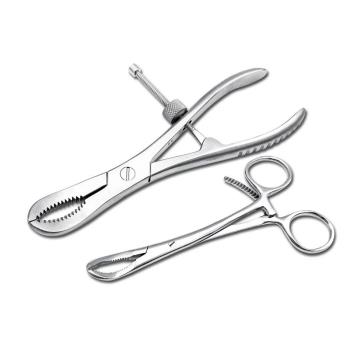 1pcs Stainless Steel Toothed Phalanges Reduction Forceps Bon