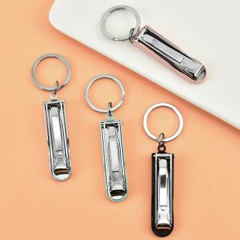 Macaroon Series Color Nail Clippers Ultra-thin Folding Porta