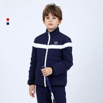 全球購FS兒童高爾夫服裝外套春秋男女童裝棉衣青少年防風保暖運動