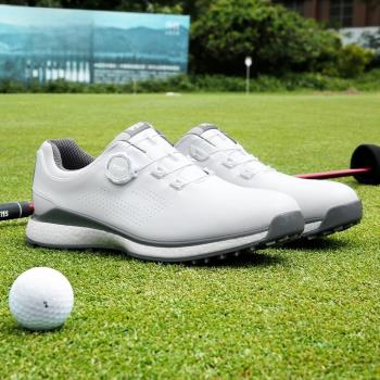 PGM 新款 高爾夫球鞋男鞋爆米花中底旋鈕鞋帶運動鞋golf透氣鞋子