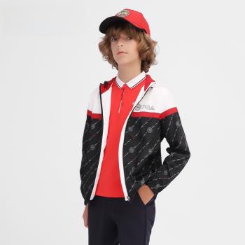 全球購FS美國PGA兒童高爾夫外套春秋男童裝防風衣服拉鏈運動服青