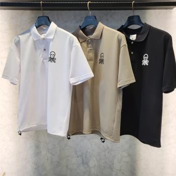 高階帥氣短袖上衣高爾夫服裝男生百搭簡約寬松舒適運動高球棒球服