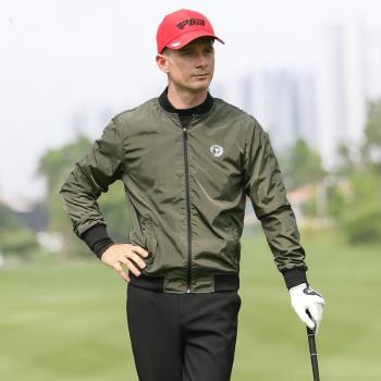 高爾夫服裝男士春季外套賽事同款男裝運動風衣防風防雨