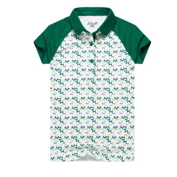 吉緹貓兒童高爾夫球衣服夏季t恤新款golf短袖女童吸汗速幹POLO衫
