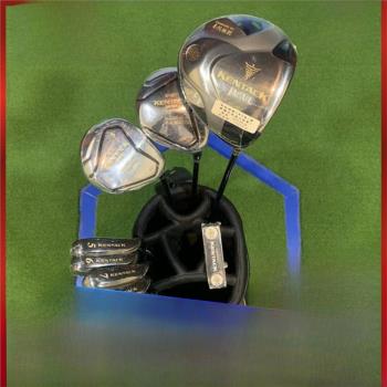 高爾夫球桿 日本原裝正品全新本間裕朗KENTACK KD-801男士套桿碳R