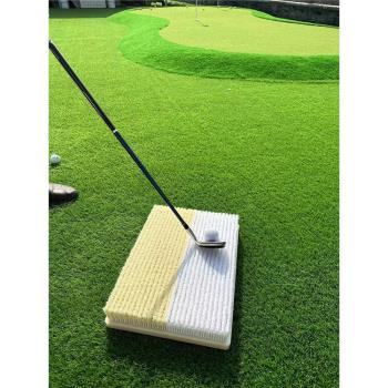 新款高爾夫模擬器沙坑墊沙坑訓練墊模擬真實的切球golf切桿練習墊