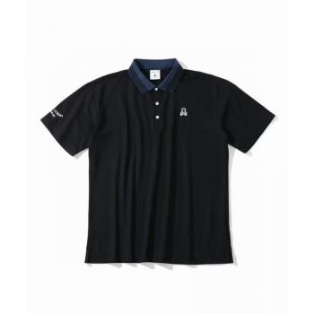 24夏季新款出口韓國原單高爾夫服裝男士翻領短袖golf休閑百搭上衣