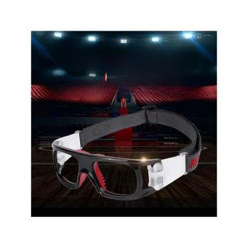 OPOLLY新款戶外大框足球羽毛球籃球眼鏡 防撞近視護目運動眼鏡862