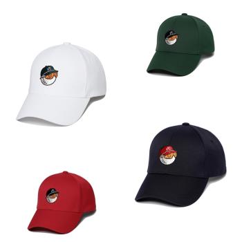 malbon高爾夫球帽24新款棒球帽鴨舌帽春夏男子GOLF帽子遮陽防曬帽