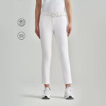 【專業高爾夫】HONMA新款女士長褲時尚休閑舒適彈力修身運動褲