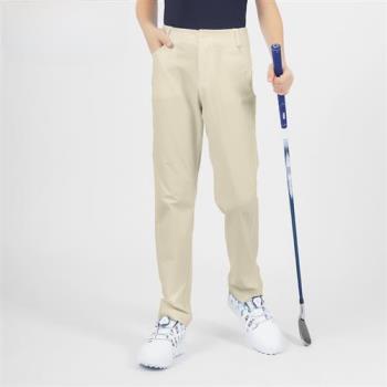 兒童高爾夫服裝男童彈力帶可調腰圍長褲夏季青少年運動球褲子