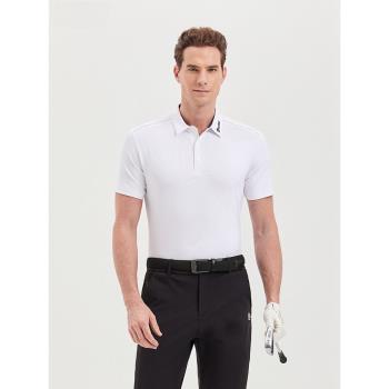 DB高爾夫球男裝golf衣服高爾夫服裝男短袖T恤翻領polo衫速干透氣