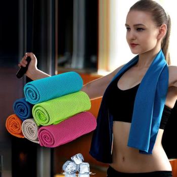 Cooling cold feeling towel quick-drying ice feeling sports t