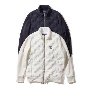29E03 高爾夫服裝男士秋冬加厚拉鏈外套顆粒絨輕量保暖防風熱賣裝