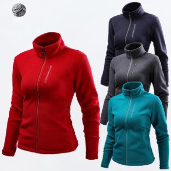 秋冬款高爾夫球服裝女衣服加絨外套搖粒絨加厚風衣保暖抓絨上衣男