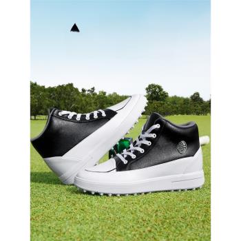 PGM新款高爾夫女鞋女士內增高防水運動鞋子防滑鞋釘golf潮款球鞋