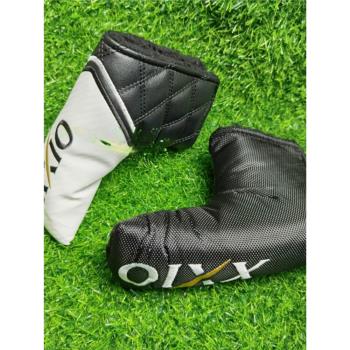 高爾夫推桿套新款golf球桿套條形帽套半圓桿頭套魔術貼保護套通用