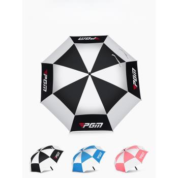 PGM高爾夫傘雙層防曬自動雨傘 手動遮陽傘防紫外線超大晴雨兩用傘