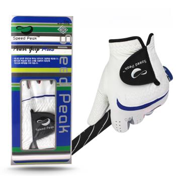 正品Speed peak男士高爾夫手套進口納米高纖細布柔軟舒適耐磨彩色