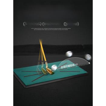 PGM高爾夫打擊墊顯示擊球軌跡 便攜室內揮桿練習毯 初學者訓練器