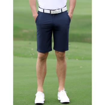 PGM高爾夫褲子短褲男夏季寬松休閑運動五分褲薄款透氣直筒golf褲