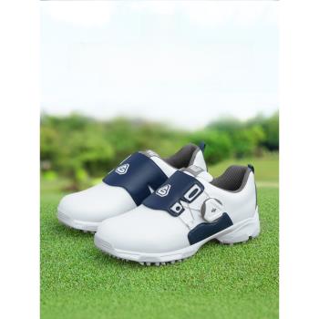 PGM兒童高爾夫球鞋男童防水防側滑運動鞋子青少年旋轉鞋帶golf鞋