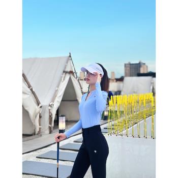 SG高爾夫服裝女裝長褲高腰四面彈微喇修身提臀褲子golf運動褲秋冬