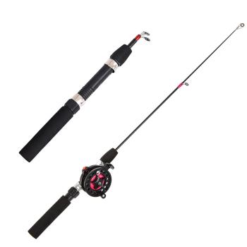 Ice Winter Fishing Rod With Reel Outdoor Sport Pole Pen Shap