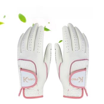 正品K-PRO高爾夫手套女士手套進口納米超纖防滑手套舒適耐磨水洗