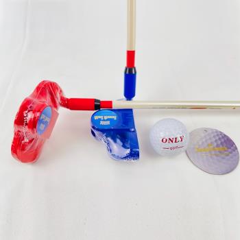 高爾夫塑膠兒童推桿適合2-6歲幼兒初學啟蒙教學練習球桿專利產品