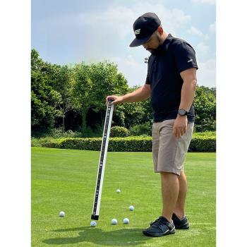 新高爾夫撿球筒PlayEagle拾球器撈球管帶刻度可裝21個球不再彎腰