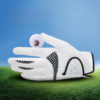 22年新款男士高爾夫手套進口納米超纖柔軟舒適抗菌耐磨不變形