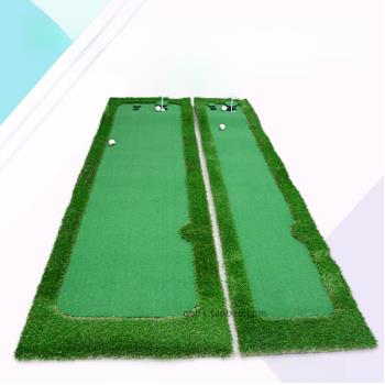 高爾夫推桿果嶺練習器人工草坪仿真草室內外家用打擊墊練球器寬窄