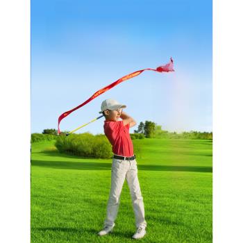 PGM高爾夫練習器彩帶揮桿棒發聲練習提升揮速訓練球桿訓練矯正器